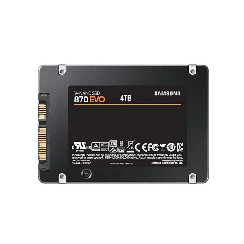 Samsung 870 EVO 2.5" SATA 4TB 固態硬碟, MZ-77E4T0BW固態硬碟